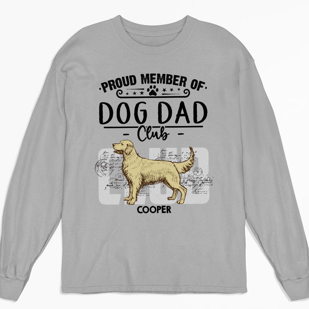Club Member - Personalized Custom Long Sleeve T-shirt