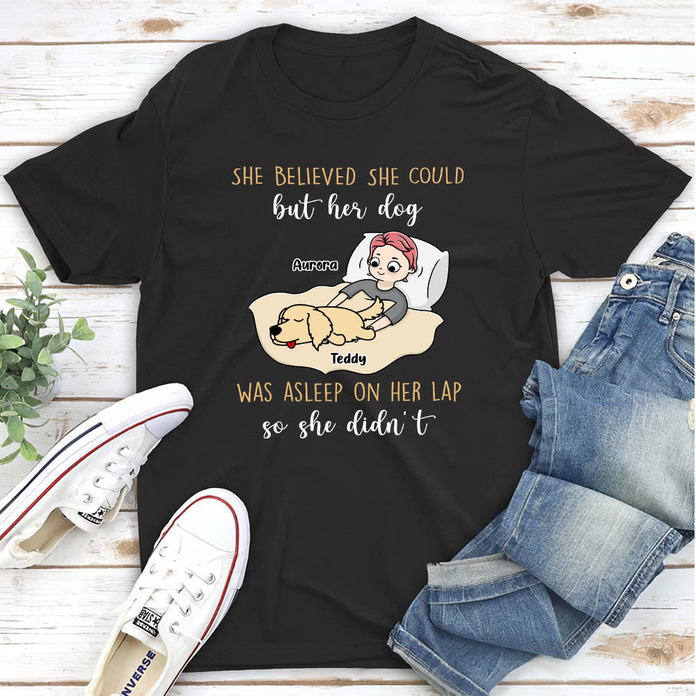 Believed She Could - Personalized Custom Unisex T-shirt