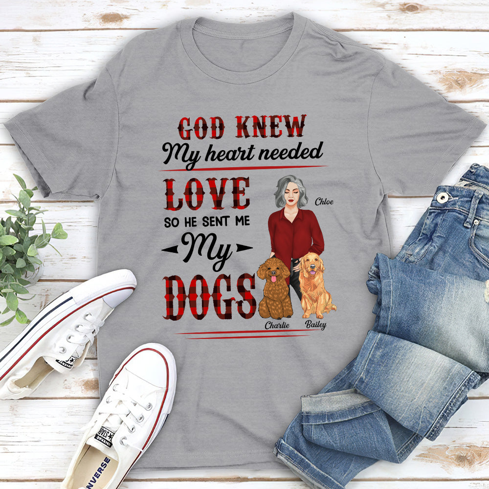 My Heart Needed Love - Personalized Custom Unisex T-shirt