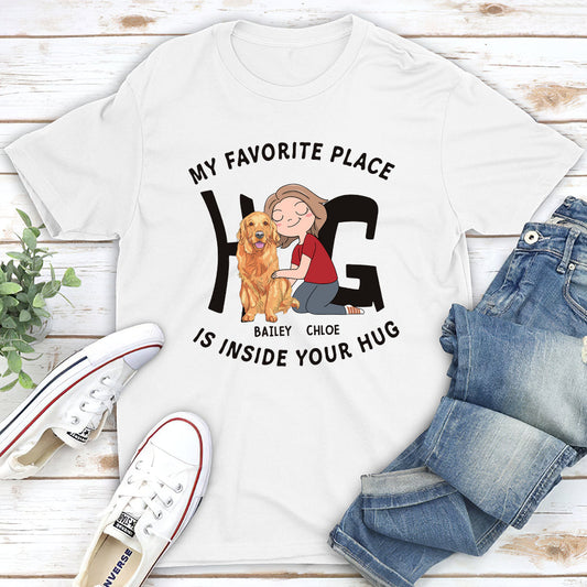 Inside Your Hug - Personalized Custom Unisex T-shirt