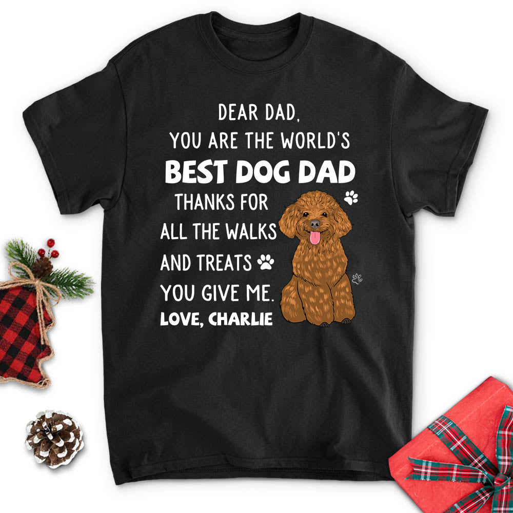 Treats And Walks - Personalized Custom Unisex T-shirt