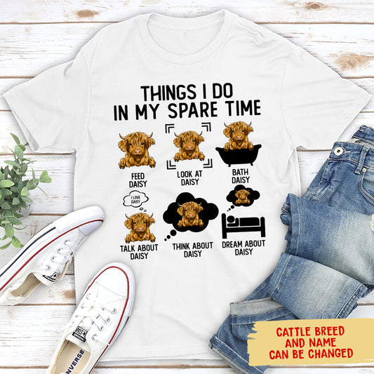 Things To Do - Personalized Custom Unisex T-shirt