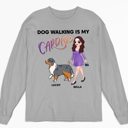 My Cardio - Personalized Custom Long Sleeve T-shirt