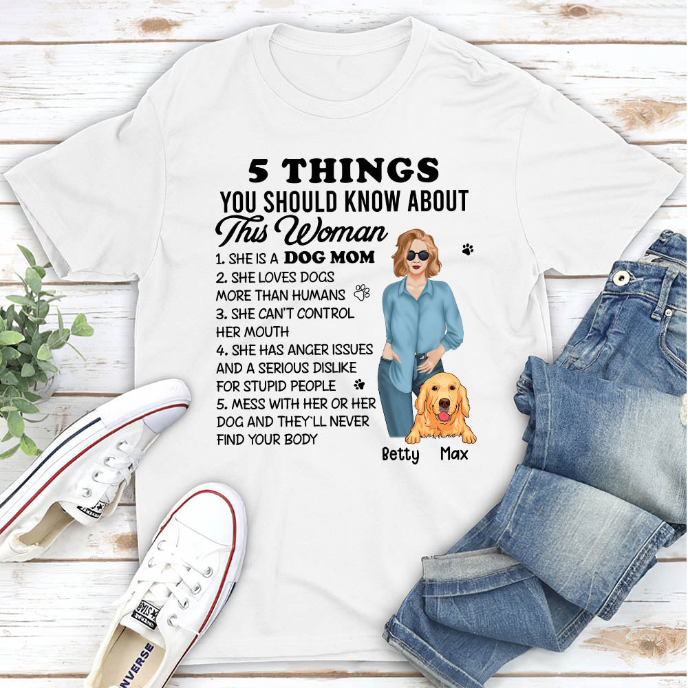 5 Things - Personalized Custom Unisex T-shirt