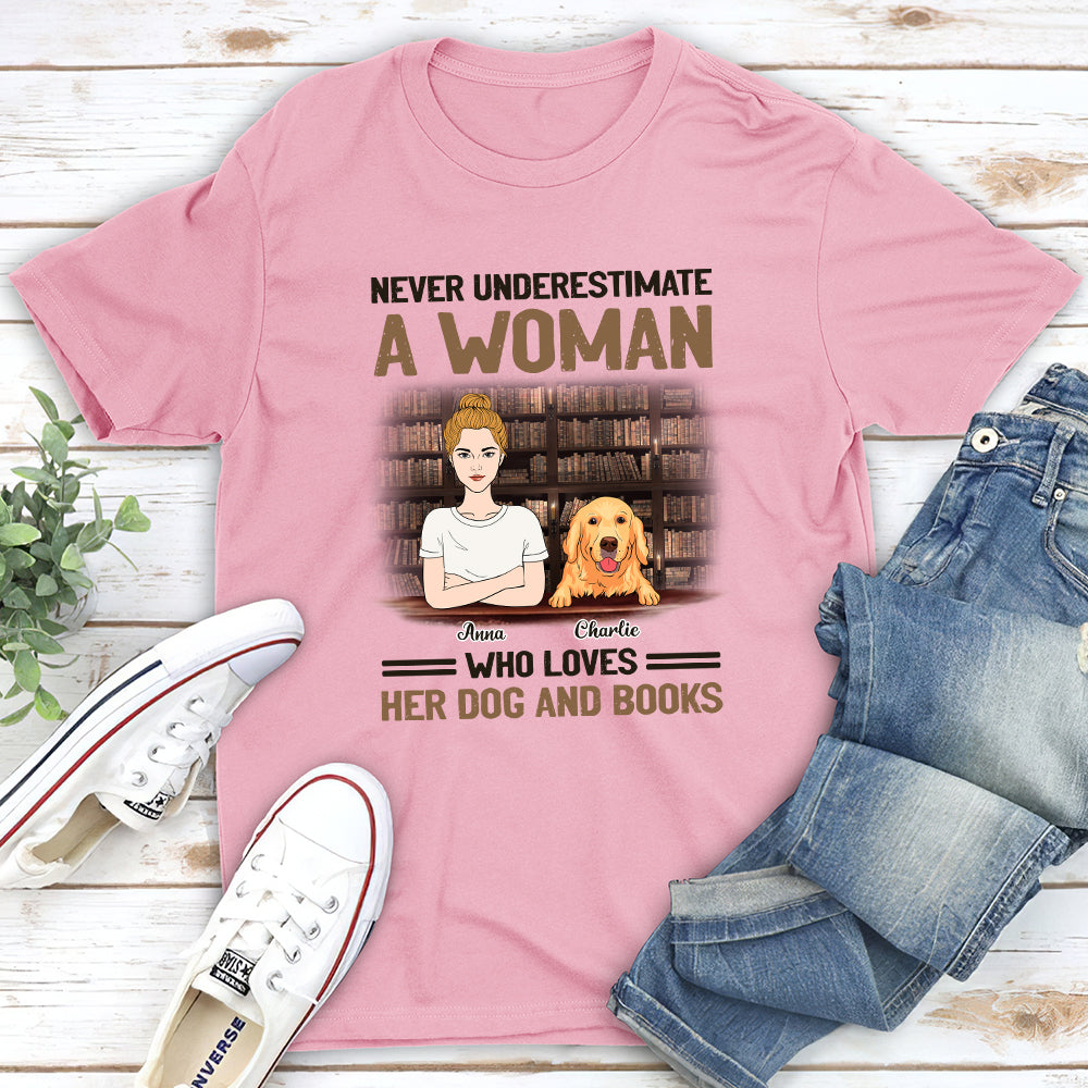 Never Underestimate - Personalized Custom Unisex T-shirt