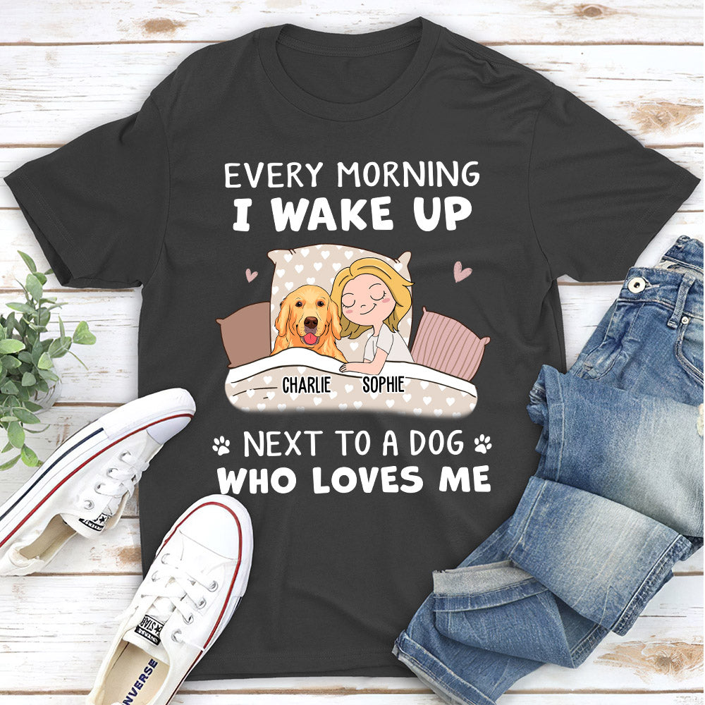 Sleep Next To Me - Personalized Custom Unisex T-shirt