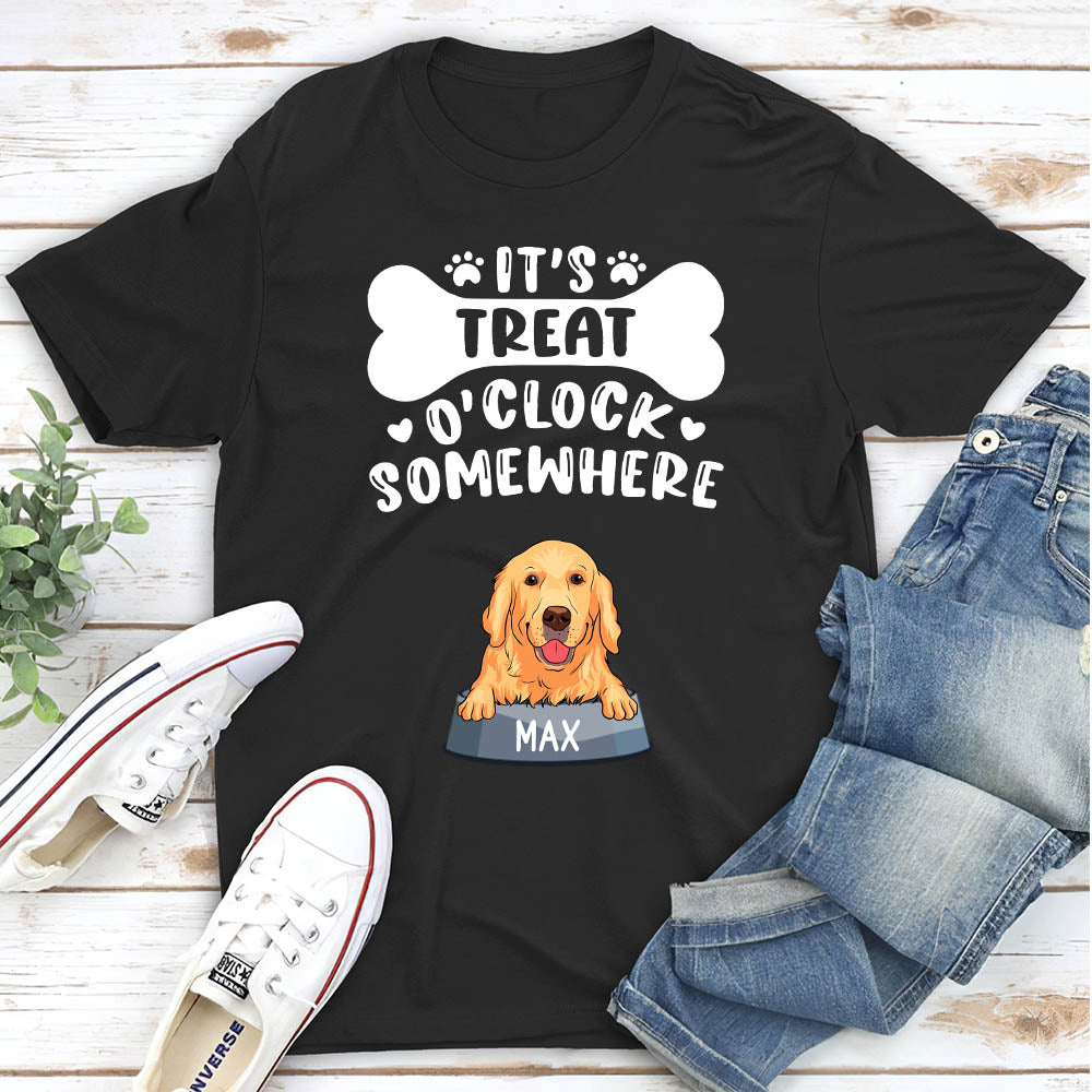 Treat O'clock - Personalized Custom Unisex T-shirt