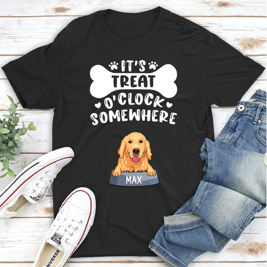 Treat O'clock - Personalized Custom Unisex T-shirt