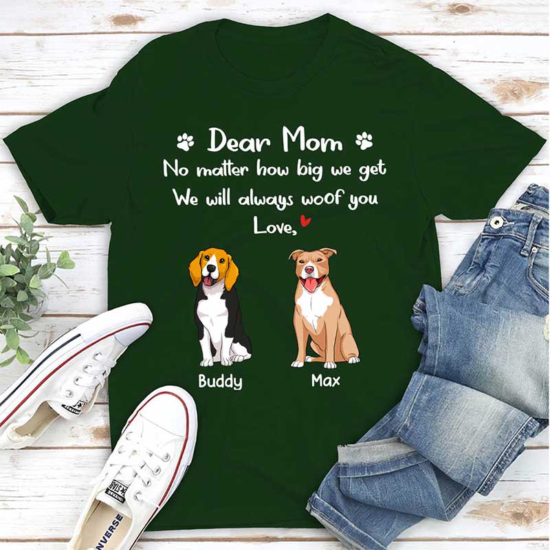 Always Woof You - Personalized Custom Unisex T-shirt