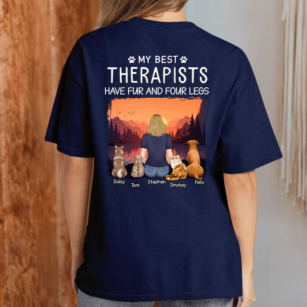 Best Therapist - Personalized Custom Unisex T-Shirt