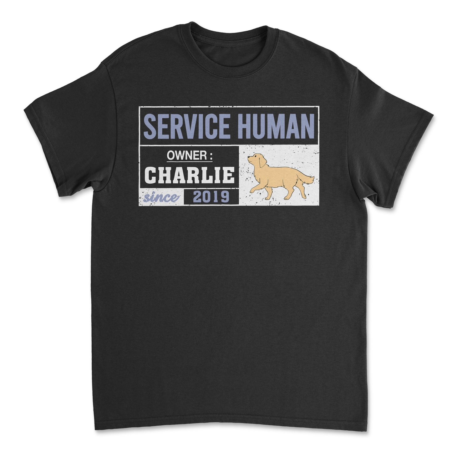 Service Human Since - Personalized Custom Unisex T-shirt