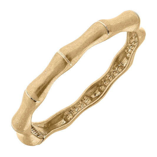 Mia Bamboo Latch Bangle