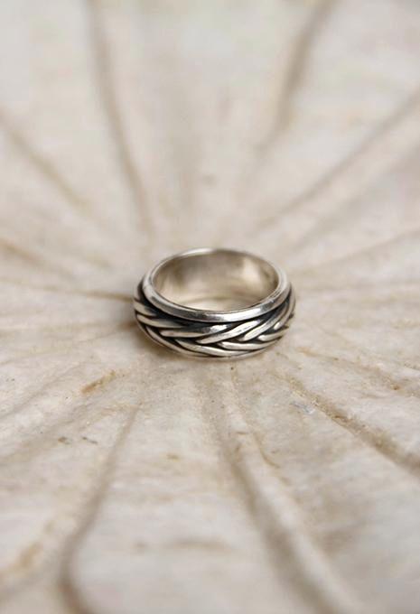 Ring Silver Plaited