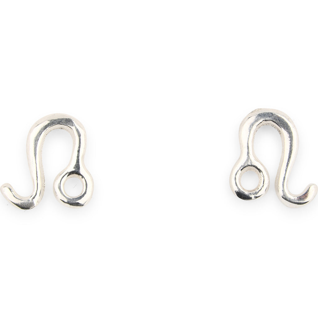 Earrings Stud Silver Zodiac