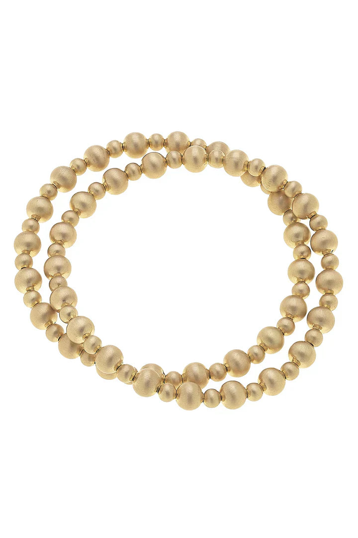Kayla Ball Bead Stretch Bracelet