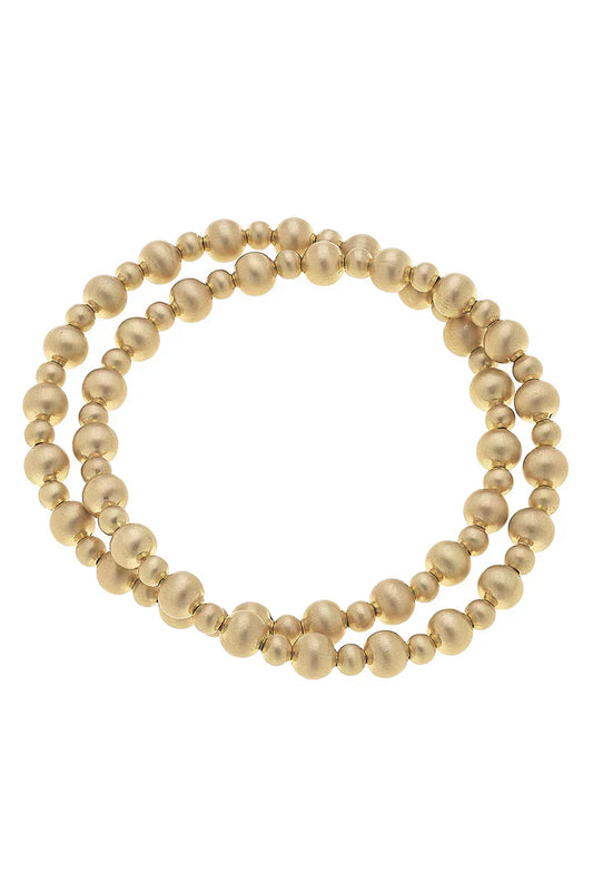 Kayla Ball Bead Stretch Bracelet