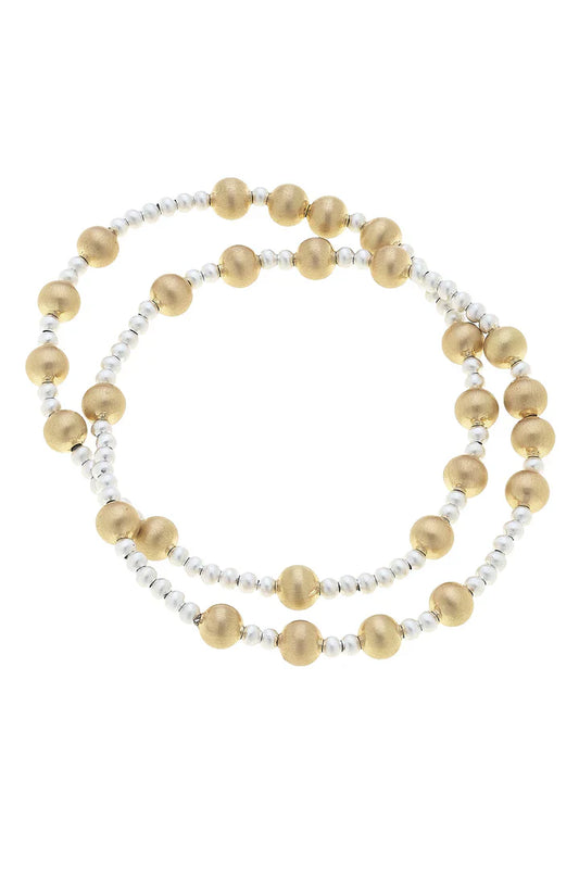 Shelby Ball Bead Stretch Bracelets