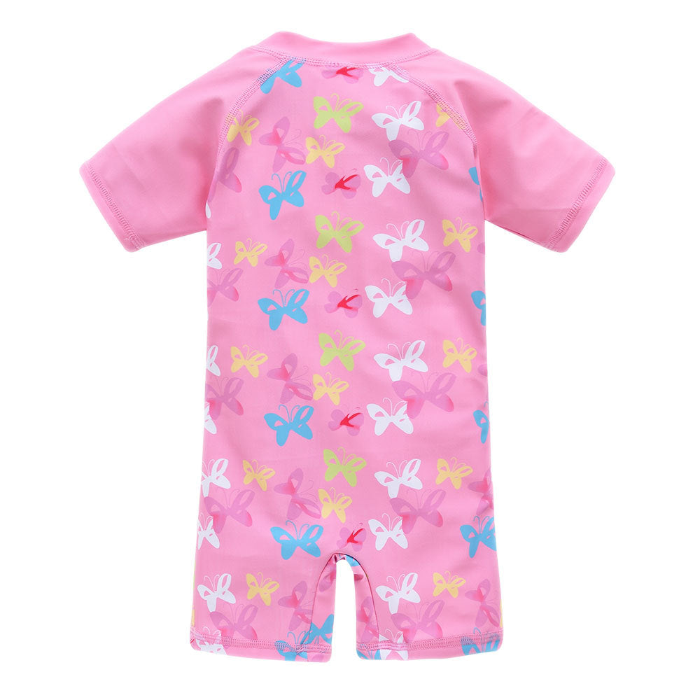 Butterfly UV Protection Swimwear for Girls