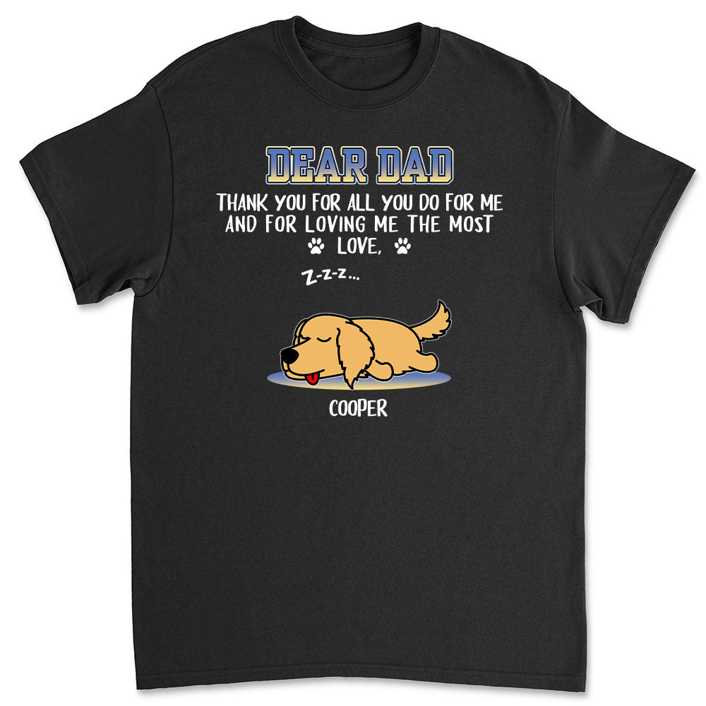 You Do Everything For Me - Personalized Custom Unisex T-shirt