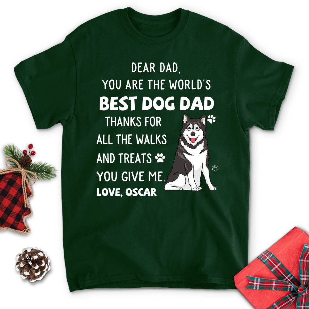 Treats And Walks - Personalized Custom Unisex T-shirt