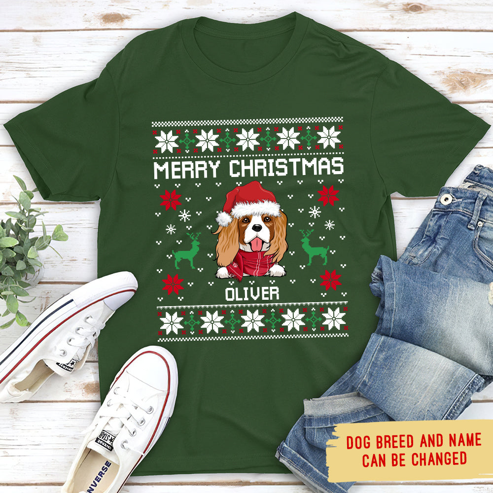 Merry Christmas - Personalized Custom Unisex T-shirt