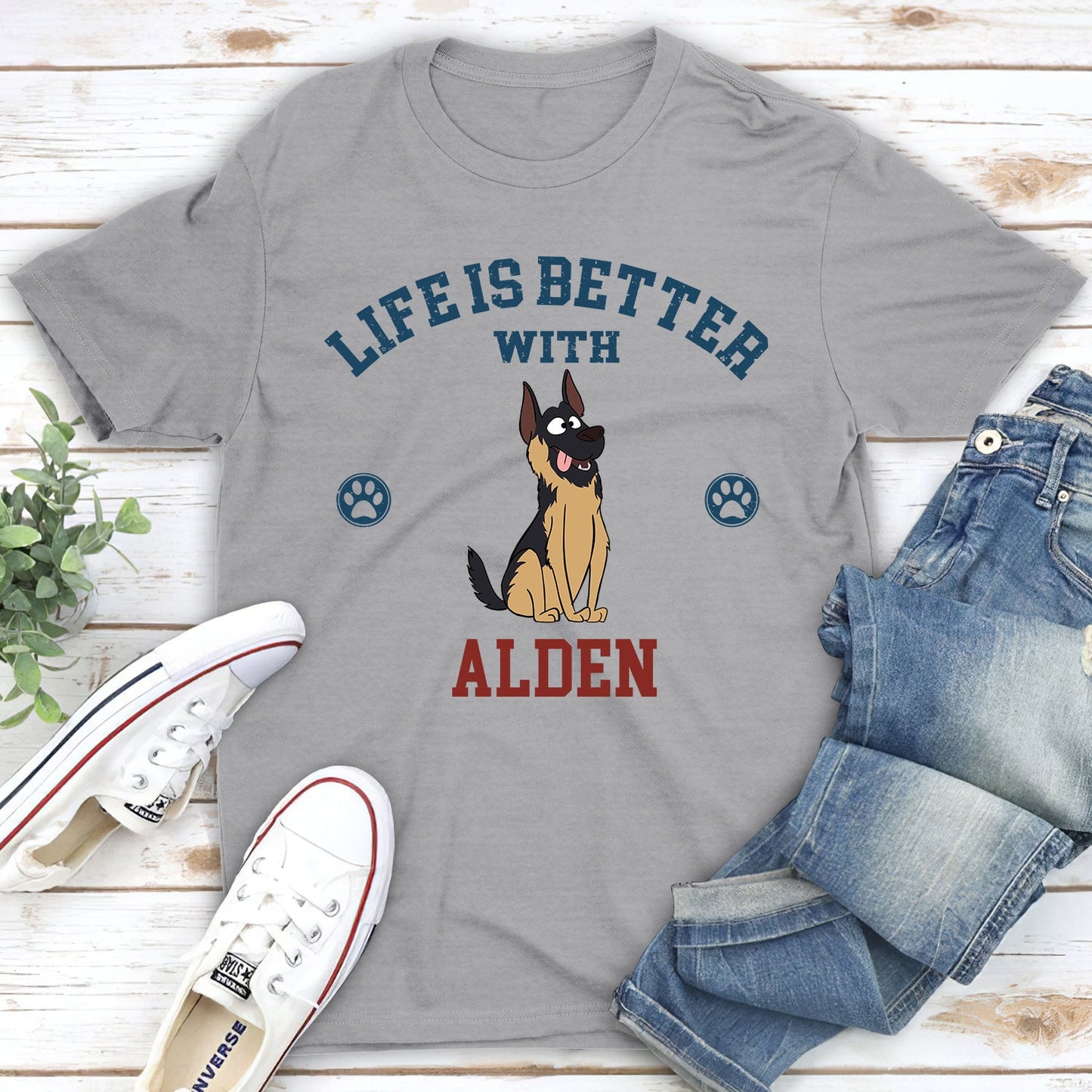 Better Life Retro - Personalized Custom Unisex T-shirt