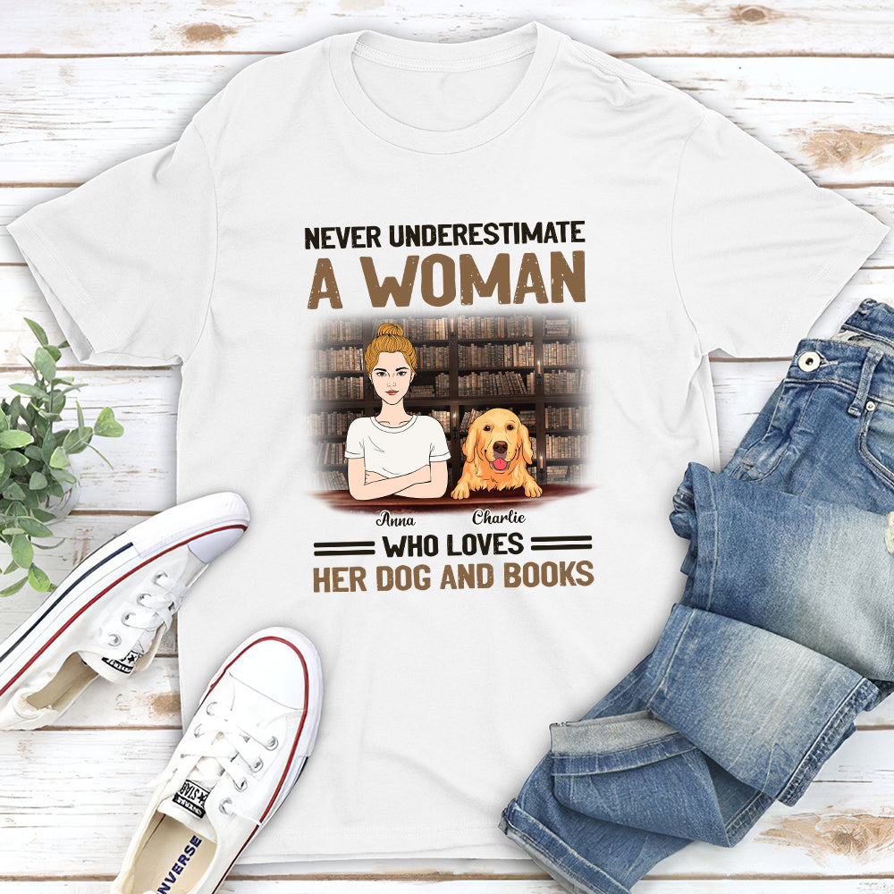 Never Underestimate - Personalized Custom Unisex T-shirt
