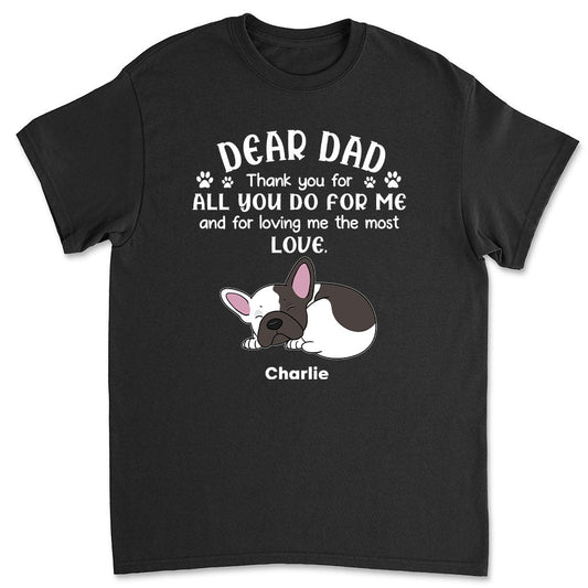 Well Done Dad - Personalized Custom Unisex T-shirt