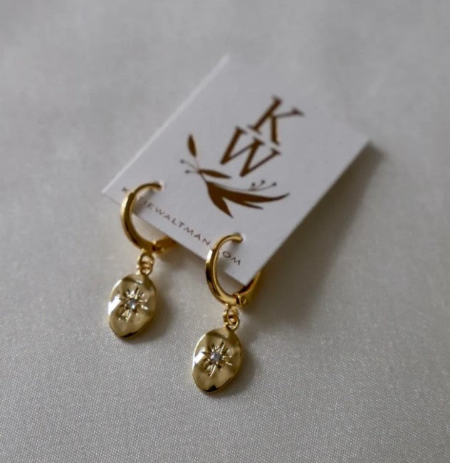 Katie Waltman Earrings-Gold