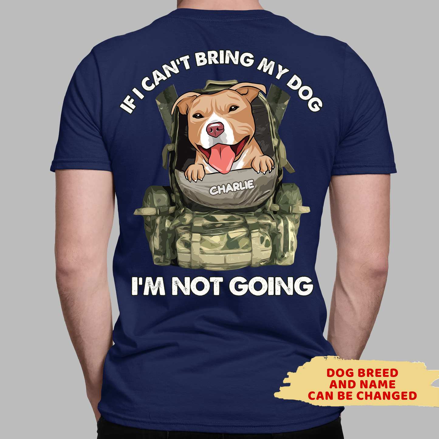 I'm Not Going - Personalized Custom Unisex T-shirt