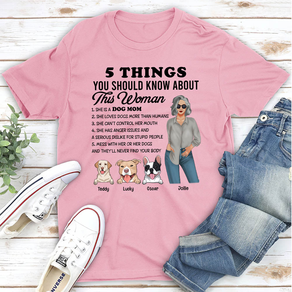 5 Things - Personalized Custom Unisex T-shirt