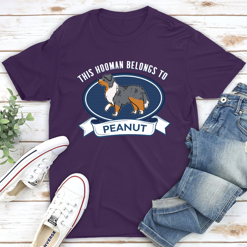 Hooman Belongs - Personalized Custom Unisex T-shirt