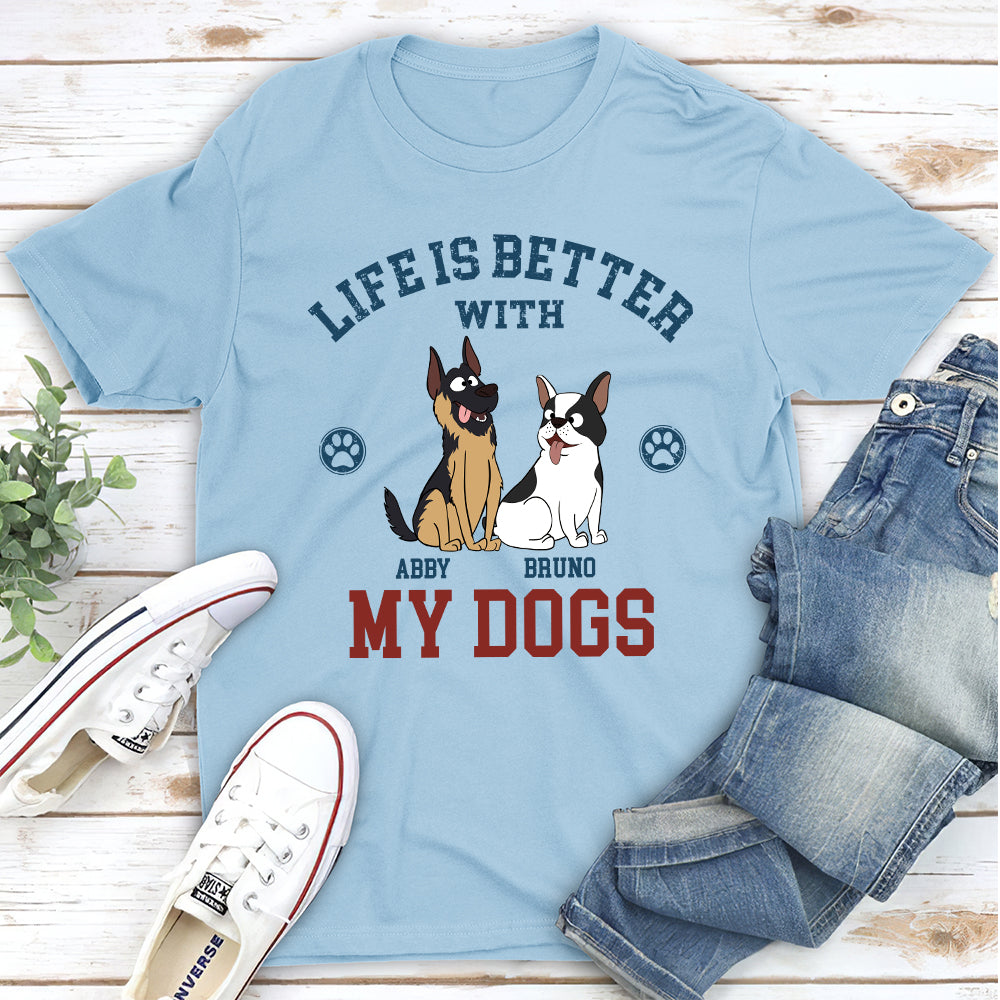 Better Life Retro - Personalized Custom Unisex T-shirt
