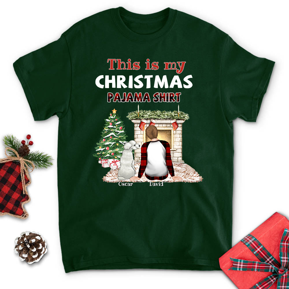 Christmas Pajama - Personalized Custom Unisex T-shirt