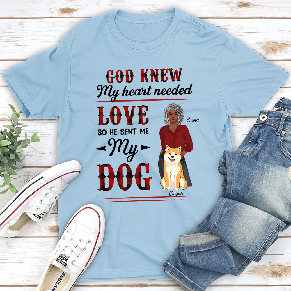 My Heart Needed Love - Personalized Custom Unisex T-shirt