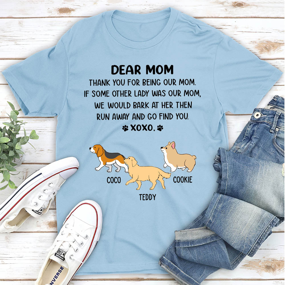 Dear Dad Xoxo - Personalized Custom Unisex T-shirt