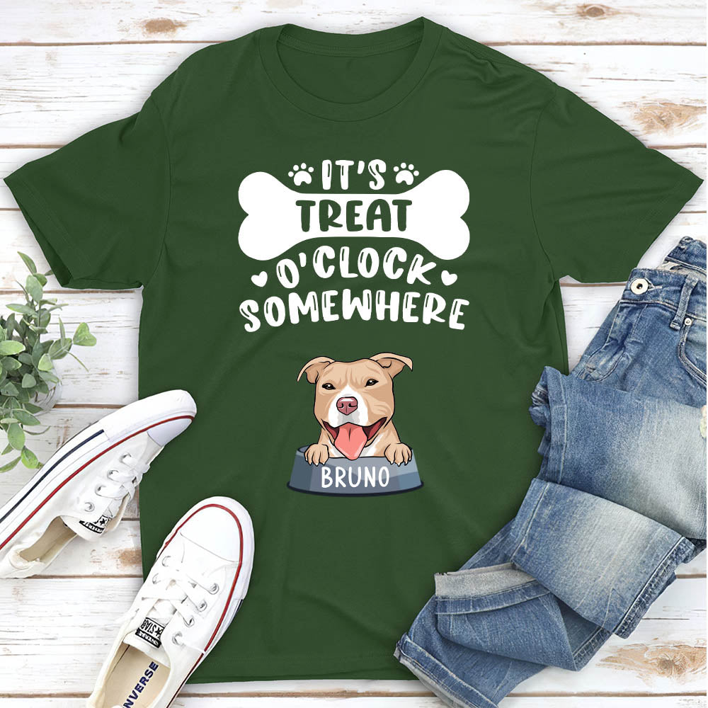 Treat O'clock - Personalized Custom Unisex T-shirt