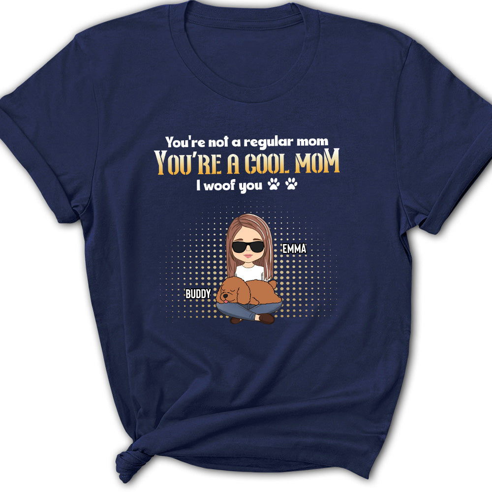 Cool Dad Not Regular - Personalized Custom Women's T-shirt