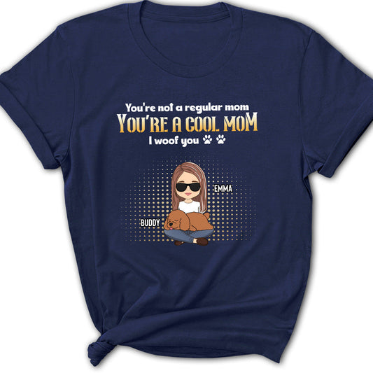 Cool Dad Not Regular - Personalized Custom Women's T-shirt