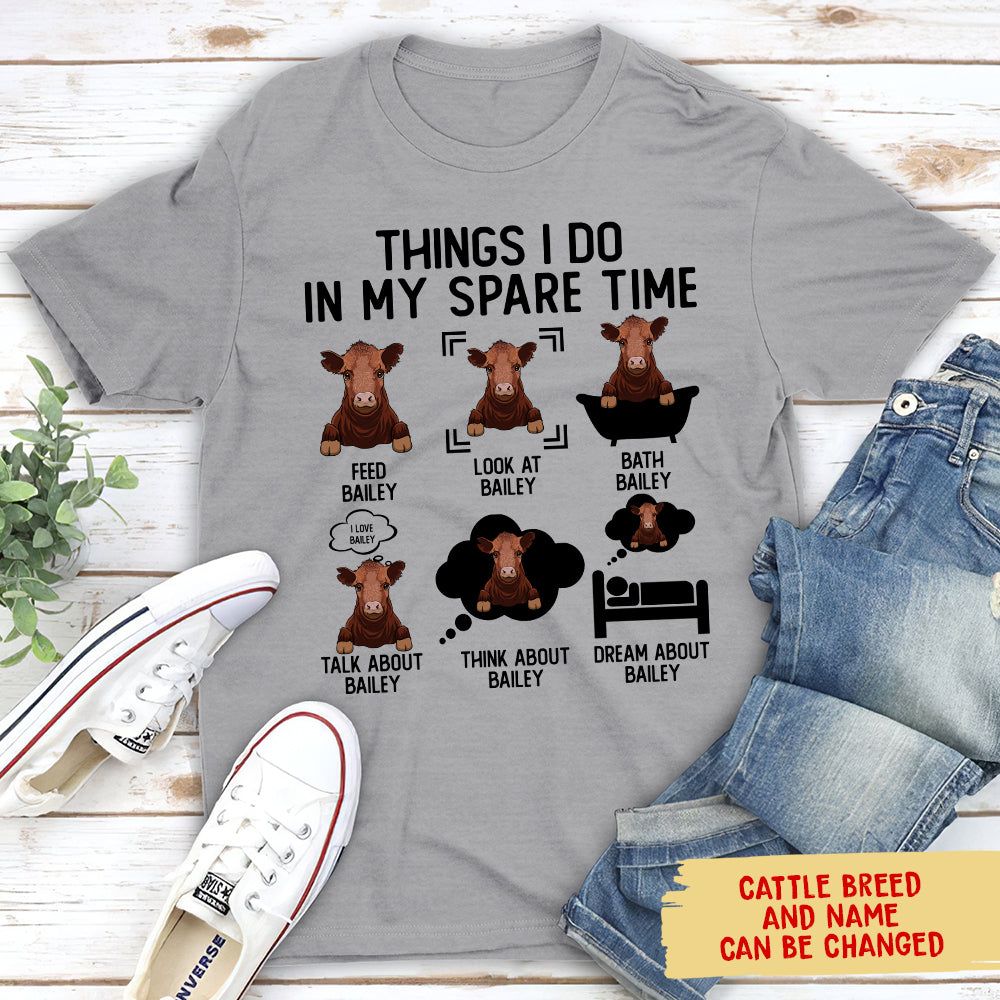 Things To Do - Personalized Custom Unisex T-shirt