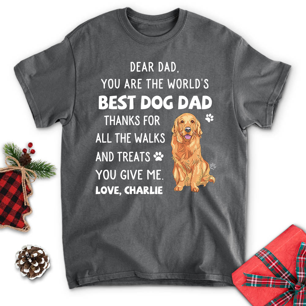 Treats And Walks - Personalized Custom Unisex T-shirt