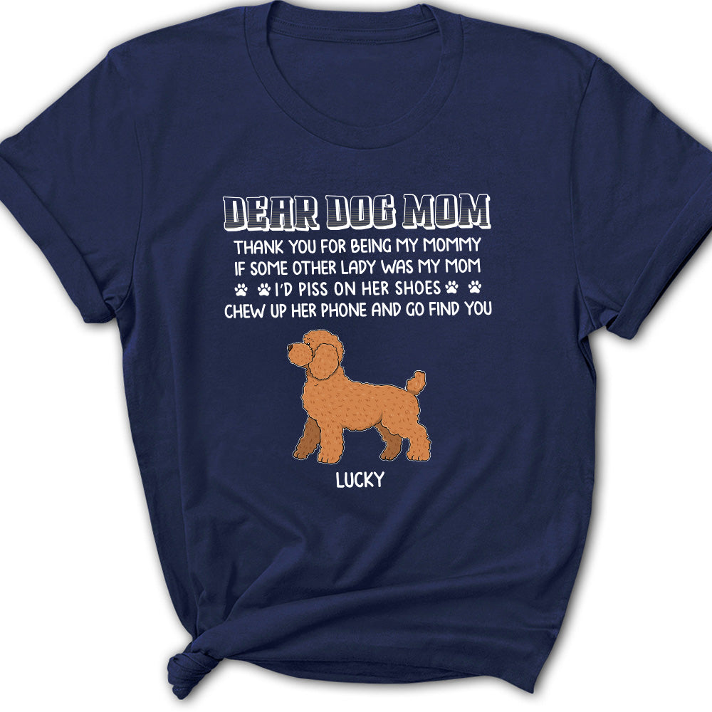My One And Only Daddy - Personalized Custom Women's T-shirt