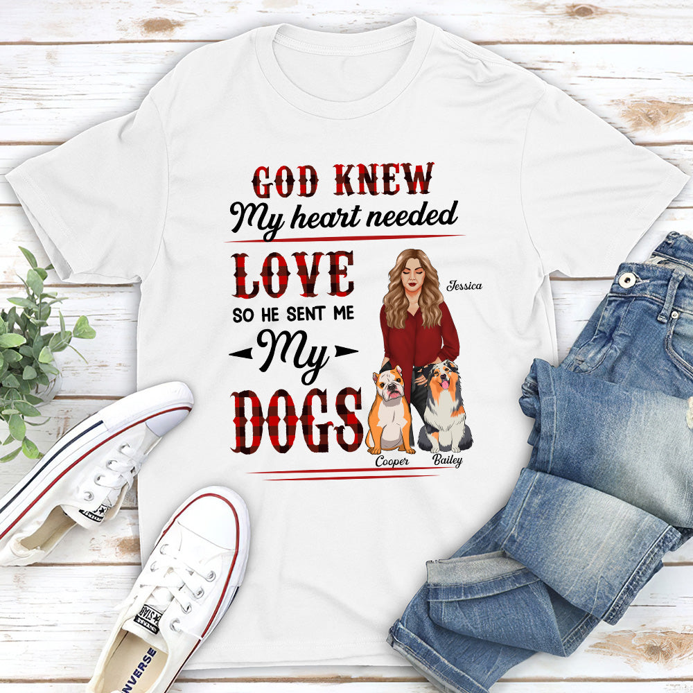 My Heart Needed Love - Personalized Custom Unisex T-shirt