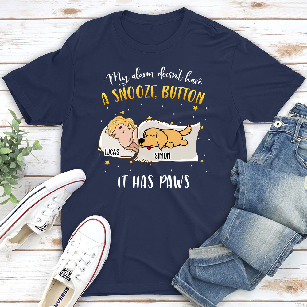 My Dog Alarm - Personalized Custom Unisex T-shirt