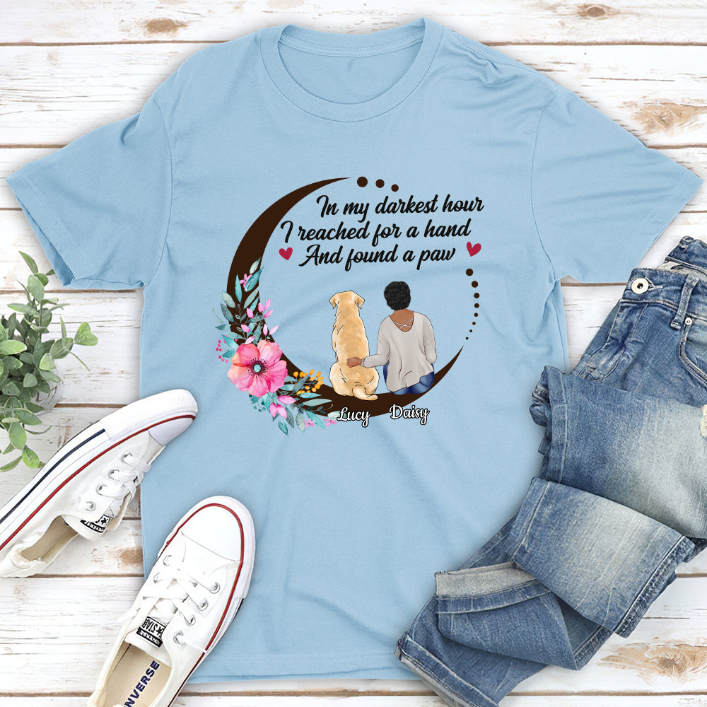 Found A Paw - Personalized Custom Unisex T-shirt