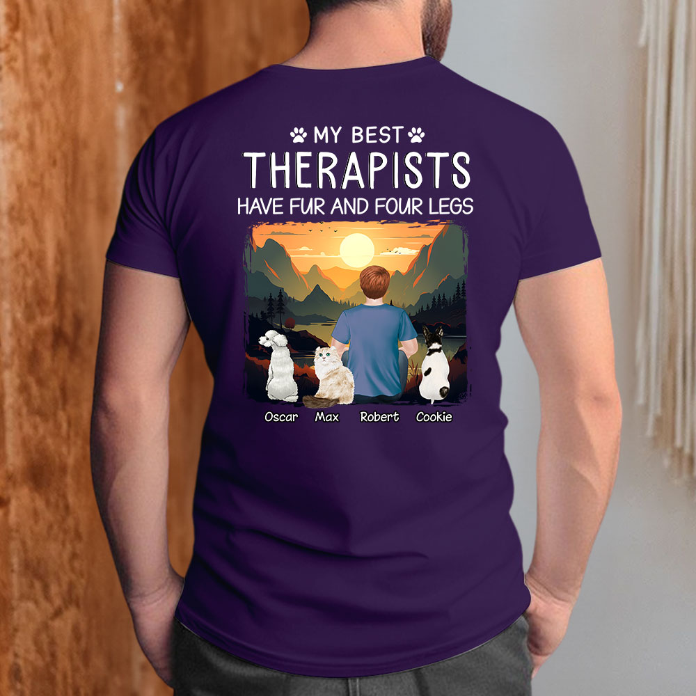 Best Therapist - Personalized Custom Unisex T-Shirt