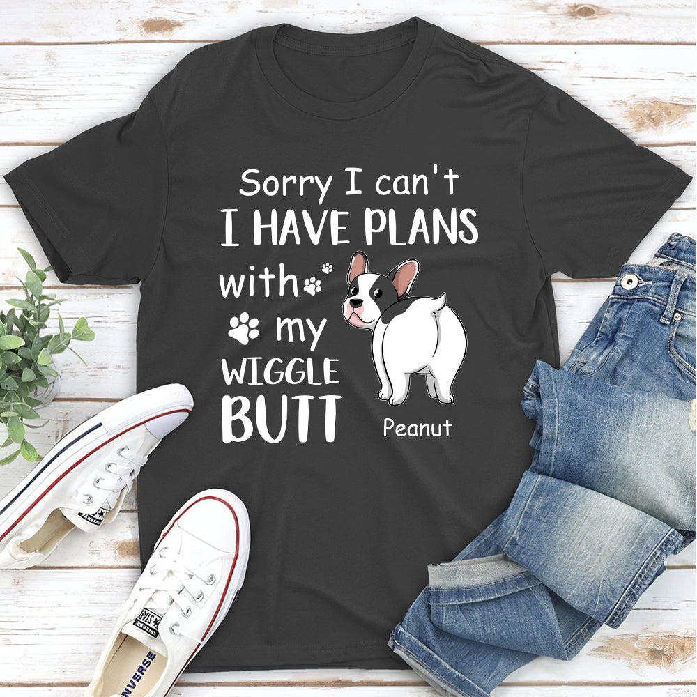 I Have Plans - Personalized Custom Unisex T-shirt