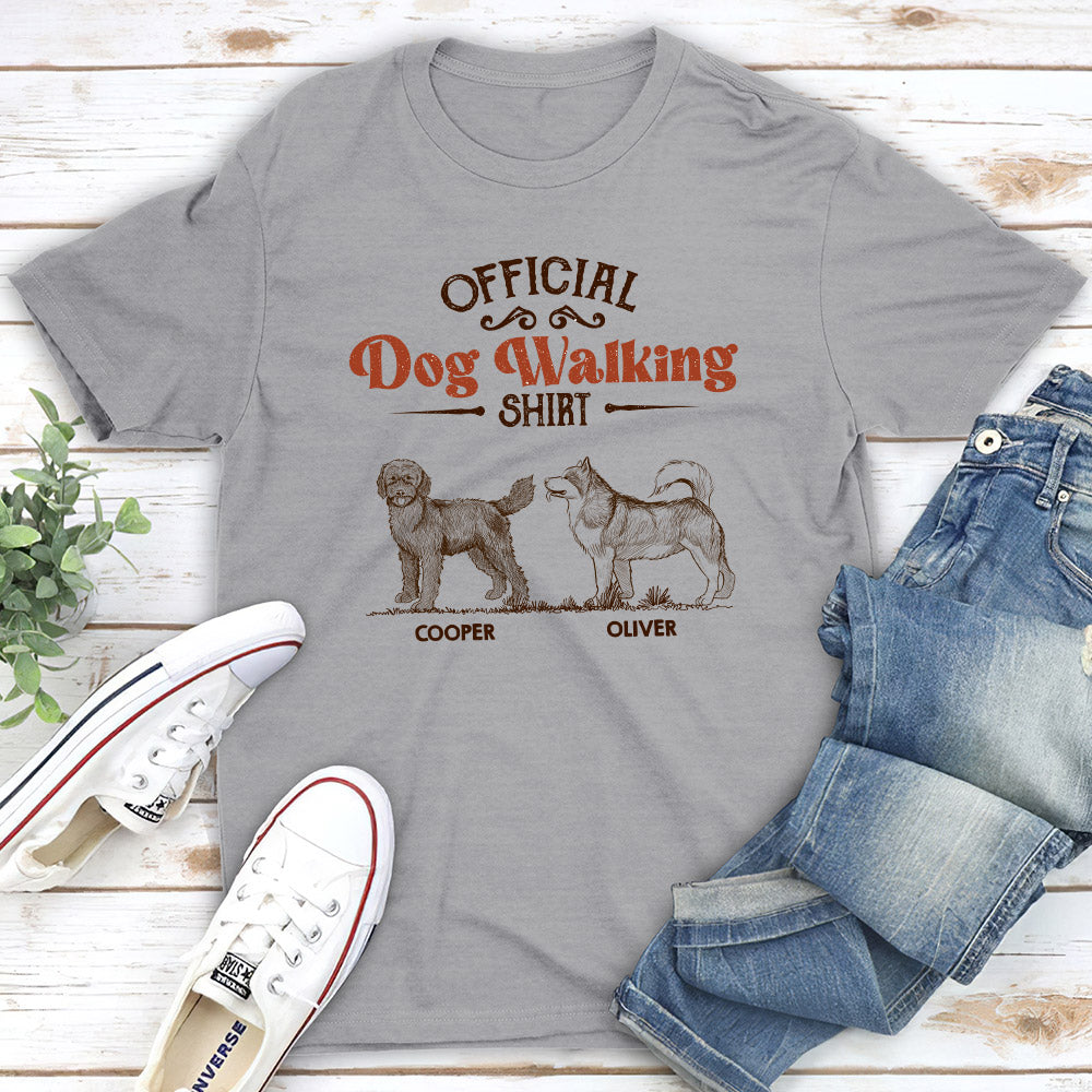 Vintage Walking Shirt - Personalized Custom Unisex T-shirt