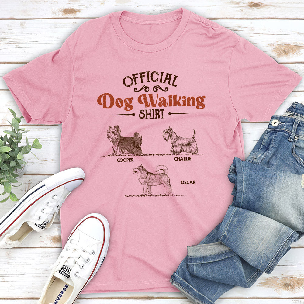 Vintage Walking Shirt - Personalized Custom Unisex T-shirt