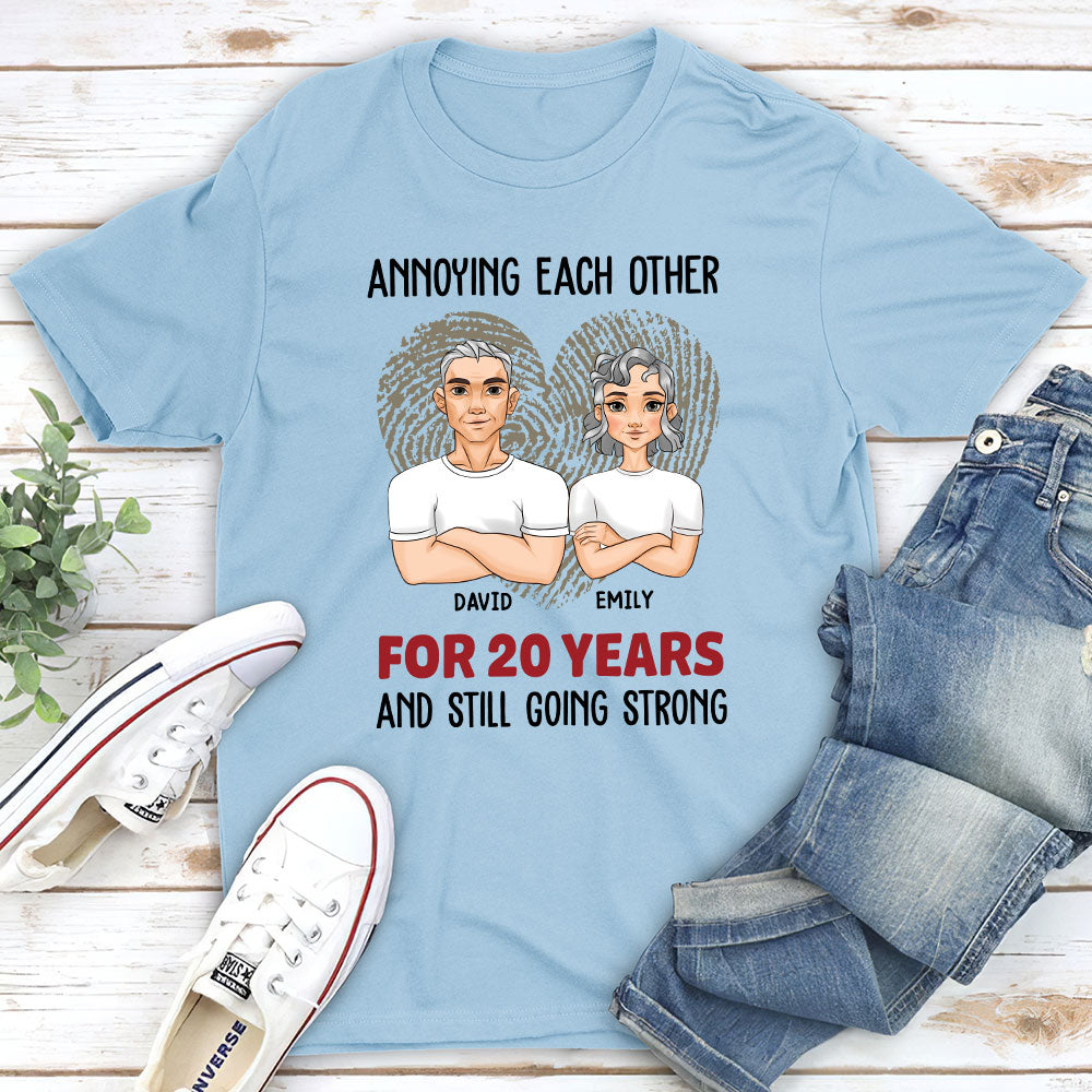 For Years - Personalized Custom Unisex T-shirt